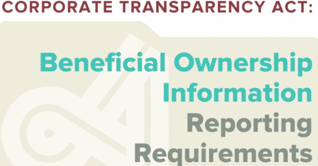 Beneficial Ownership Reporting Requirement